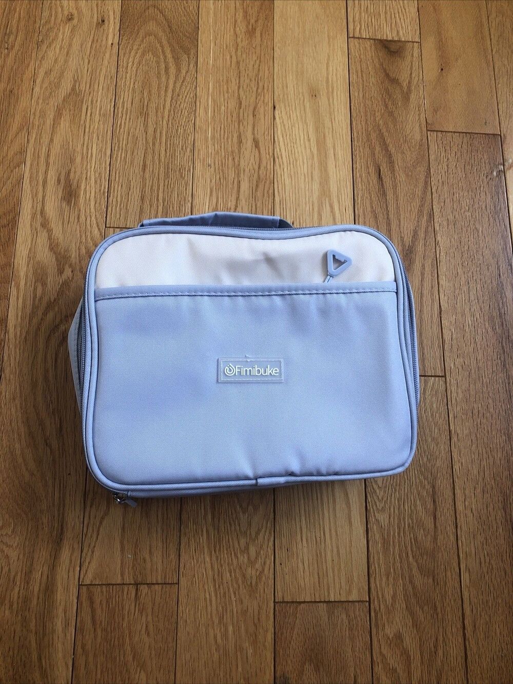 Fimibuke Insulated Kids Lunch Bag New 10 x 8 Blue 3 Compartments with handle